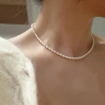 bijou en perles acier