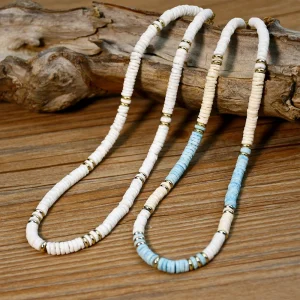 Collier bohème ras du cou - 40 cm
