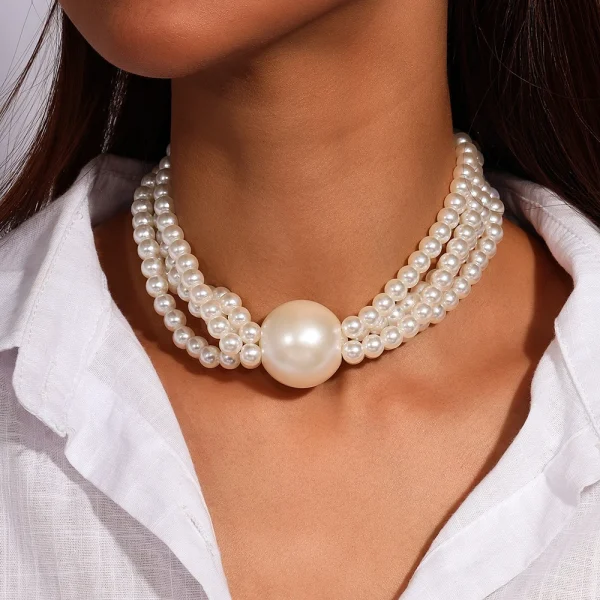 Collier de Perles élégant