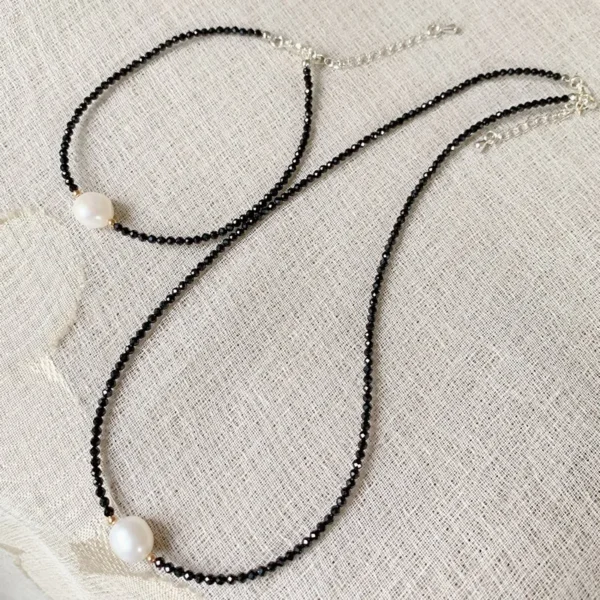Collier ras de cou perle unique