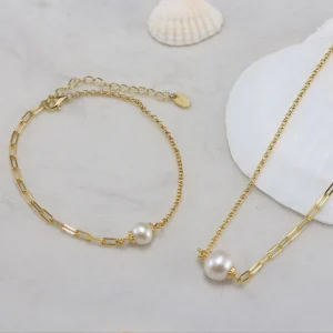 Collier et Bracelet en argent